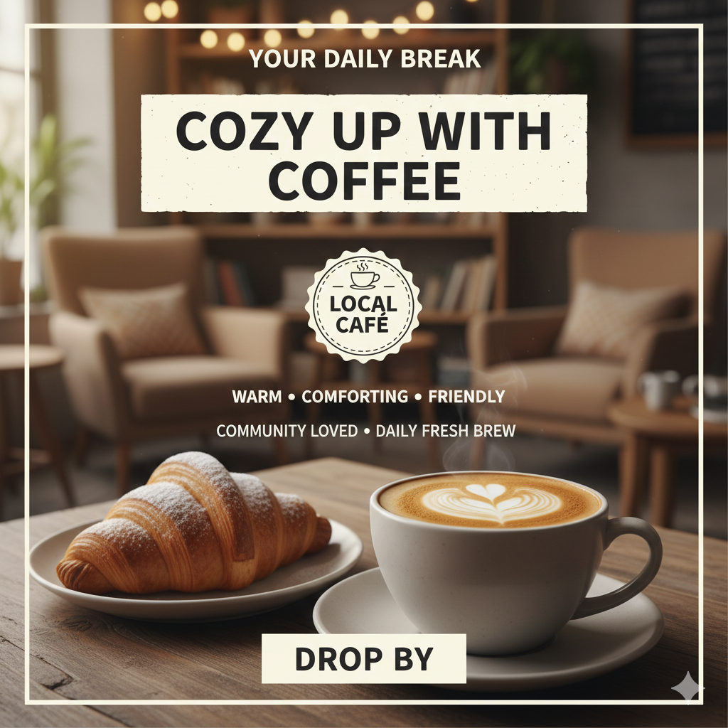 AI-generated social media post preview for day 4